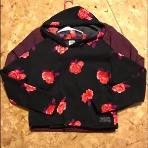 Victorias secret pink floral Hoodie